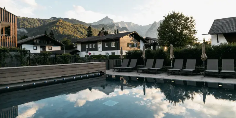 Außenpool aja Garmisch-Partenkirchen Außenpool aja Garmisch-Partenkirchen