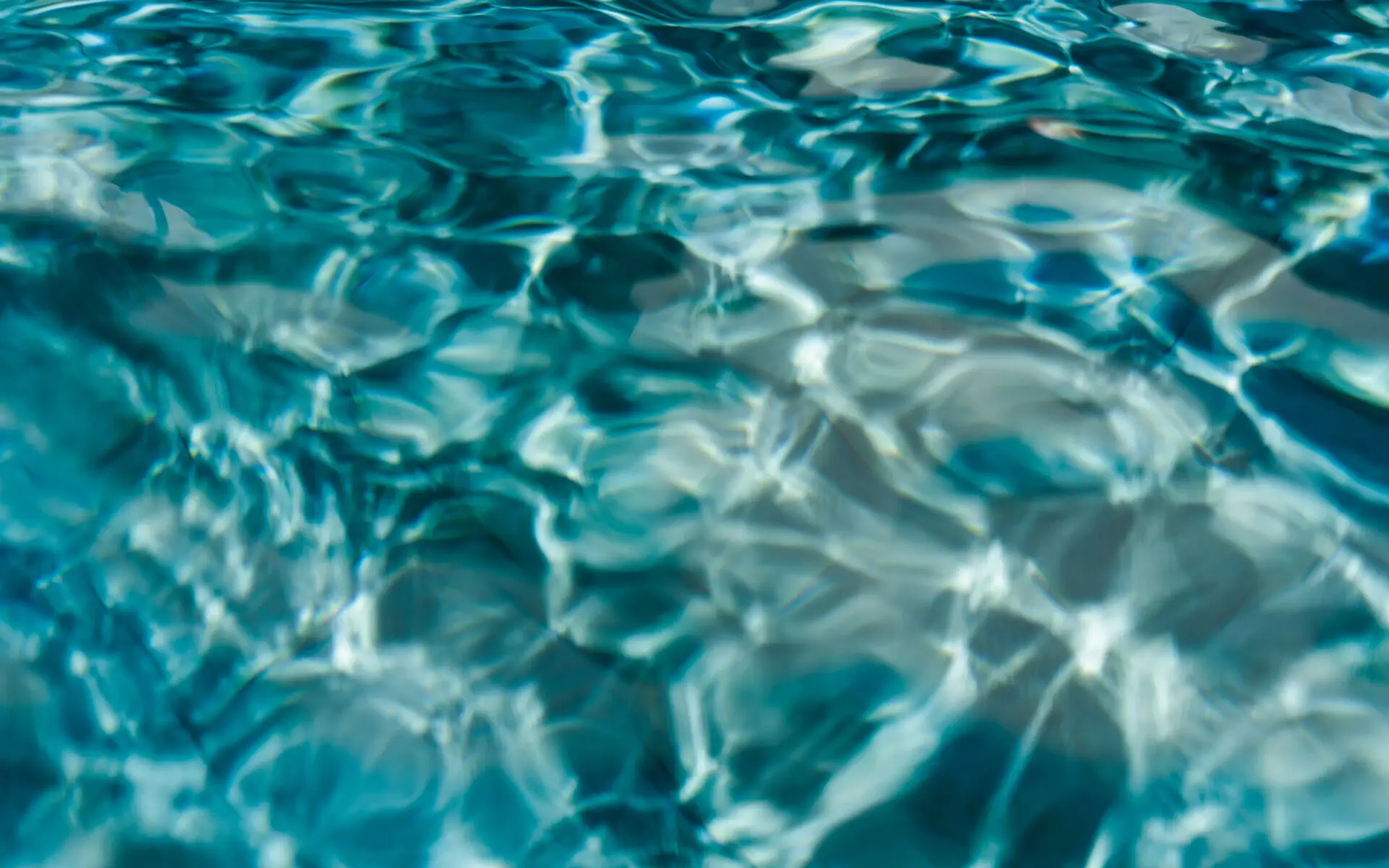 Poolwasser Nahaufnahme von Wasser