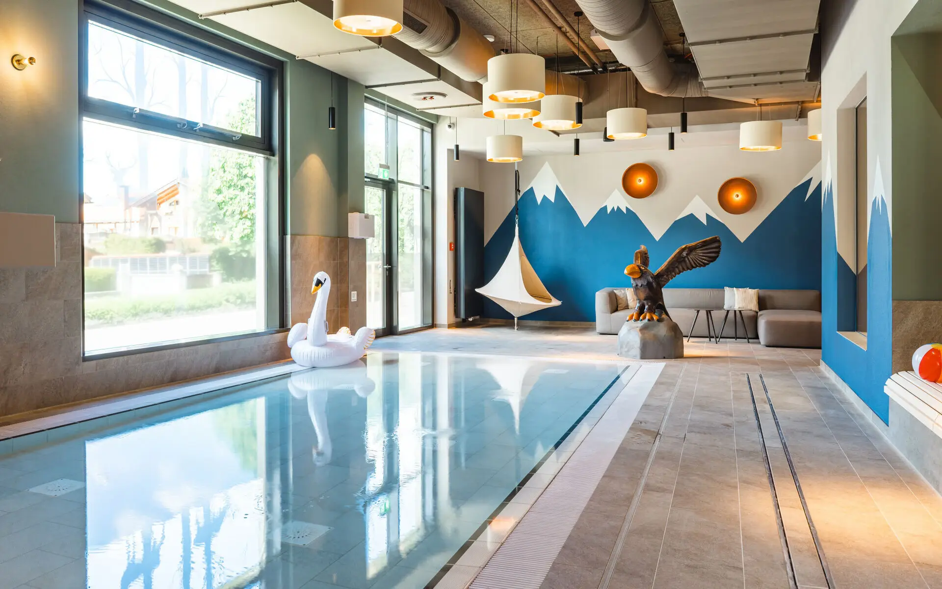 Kinderpool aja Garmisch-Partenkirchen Familienbereich mit Kinderpool im aja Garmisch-Partenkirchen