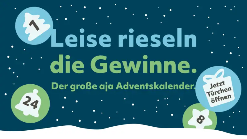 Adventskalender Leise rieseln die Gewinne.